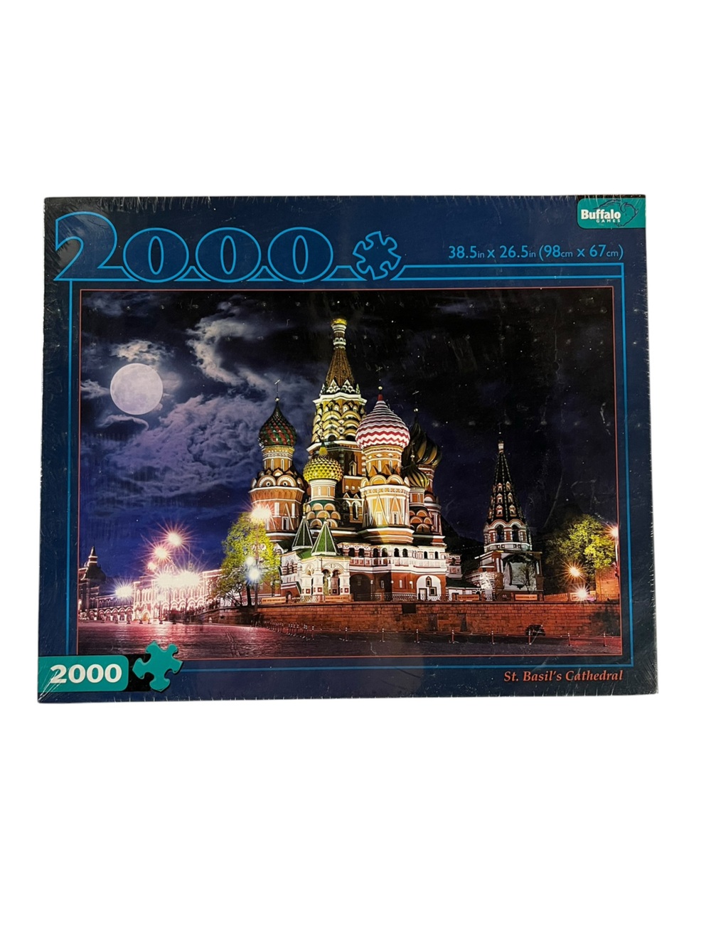 Buffalo Games 2000 Piece Puzzle St. Basils Cathedral  New